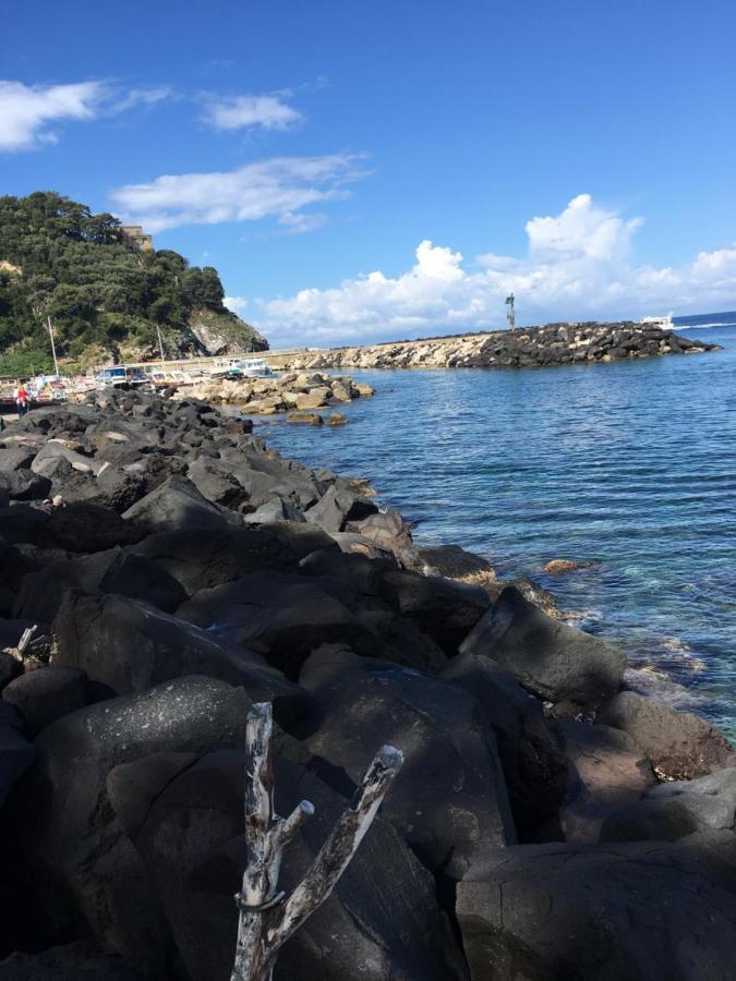 Relais Del Mare Con Terrazza Fronte Mare Free Parking Lägenhet Massa Lubrense Exteriör bild